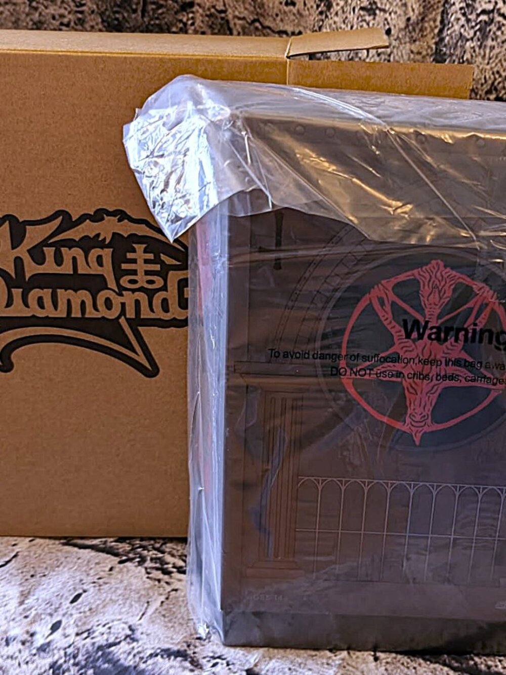 UNOPENED King Diamond Ultimates - Mercyful Fate Era Collectible Action Figure